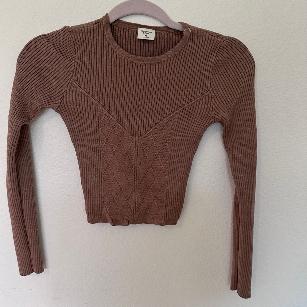 Abercrombie & Fitch Brown Sweater